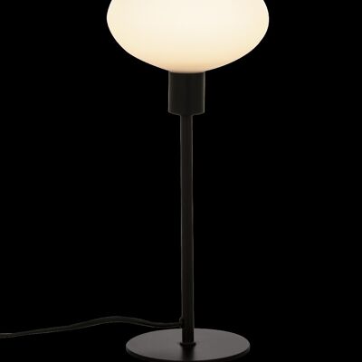 BELL lampe de table haute, noir / blanc