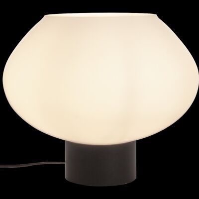 BELL lampada da tavolo grande, nero/bianco