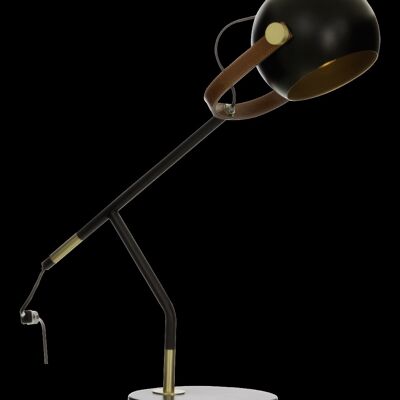 Lámpara de mesa BOW, negra - Mod. 2