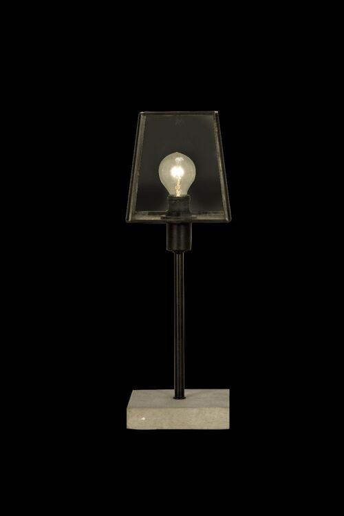 DIPLOMAT table lamp, black/grey