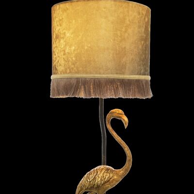 Lámpara de mesa FLAMINGO, oro negro / oro