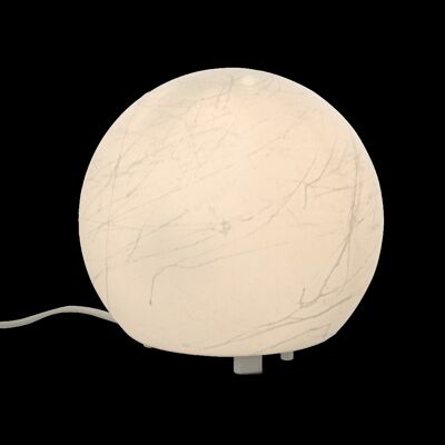 Lampe à poser MOON 20 cm, blanc