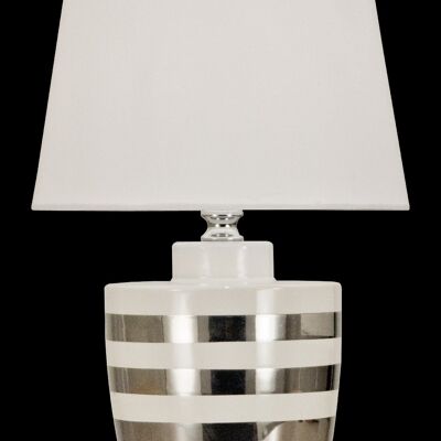 TANGO table lamp, white/silver