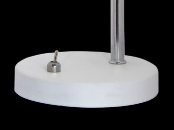 Lampe de table HERO, blanc / chrome 2