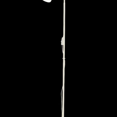 KIRUNA floor lamp, white