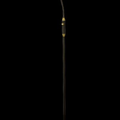 GUSTO floor lamp, black/brass
