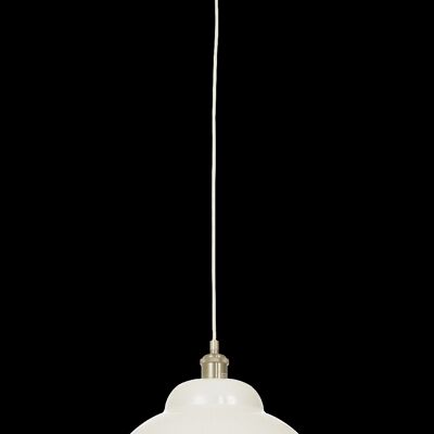 BONNIE pendant lamp 35cm, white/silver
