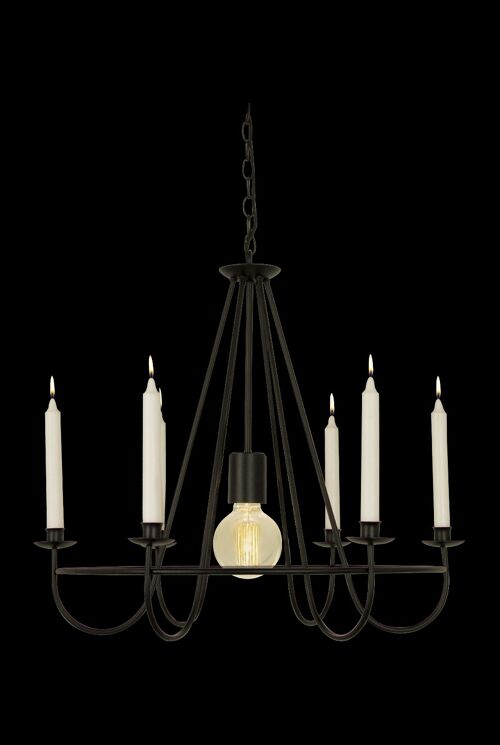 KRONOBERG chandelier black