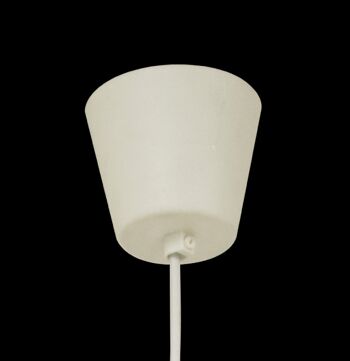 SENSE suspension 42 cm, blanc / bois / laiton mat 2