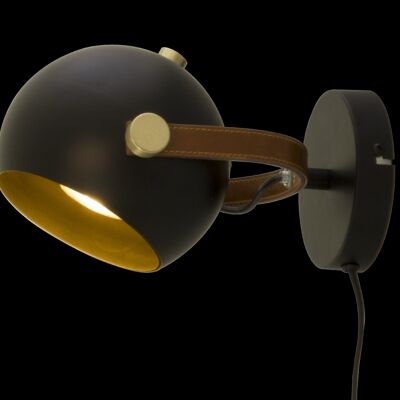 BOW wall lamp, black