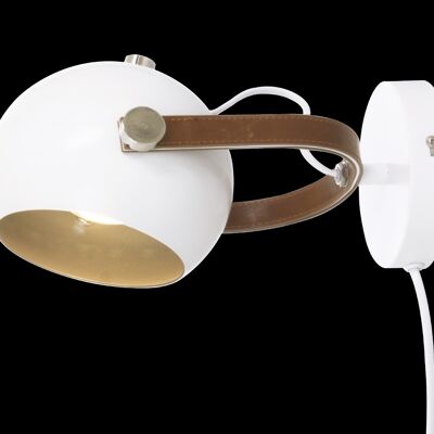 BOW wall lamp, white