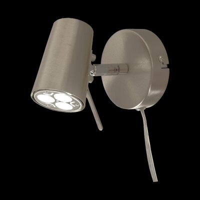 PILOT 1-SPOT wall lamp, steel