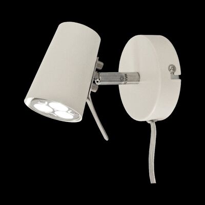 PILOT 1-SPOT wall lamp, white