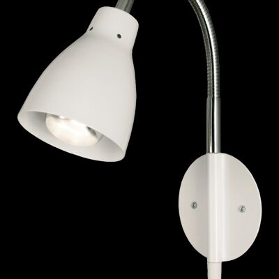 SAREK wall lamp, white