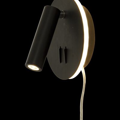 ACE wall lamp, black