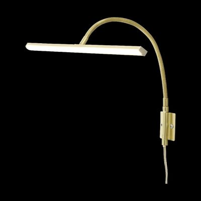 MIRO picture light, dimmable, gold