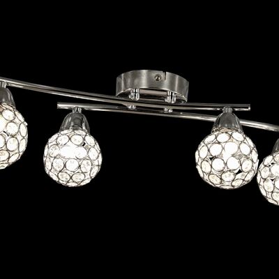 ANDROMEDA ceiling lamp 4-light, chrome