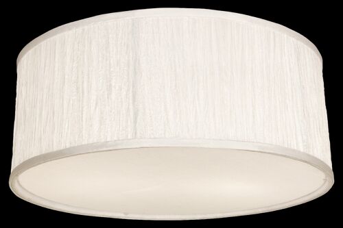 BENDIR ceiling lamp, white wrinkle