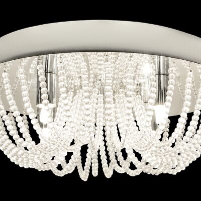 SINGOALLA ceiling lamp, chrome