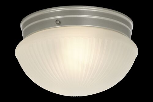 TRIND ceiling lamp silver/frost