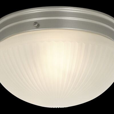 TRIND ceiling lamp silver/frost