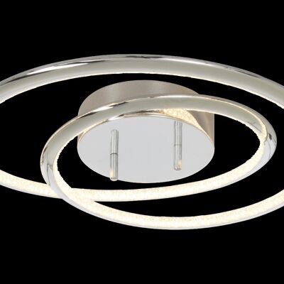 ARIES ceiling lamp chrome/clear