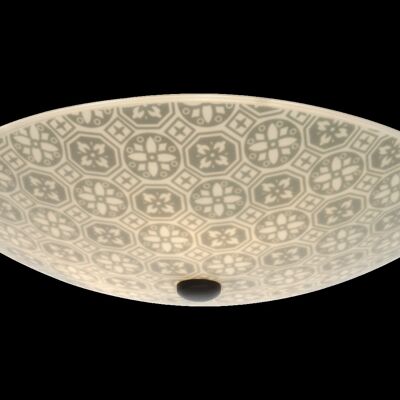 ULLE ceiling lamp Ø42cm, white/grey/black