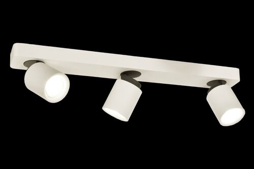 ROLLO 3-SPOT bar white/grey