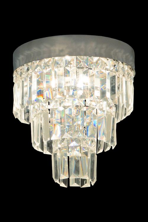 BELISSA ceiling lamp bathroom round , chrome