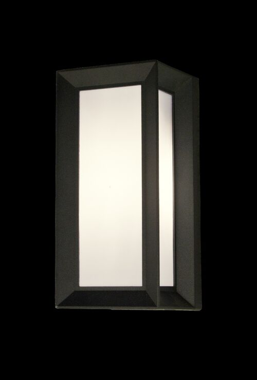 BOX wall lamp, dark grey