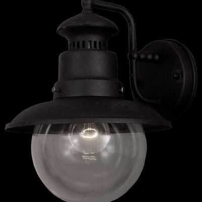 LUNDEBY wall lamp, black