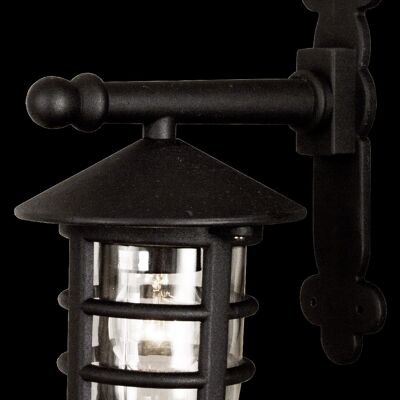 VISBY wall lamp, black