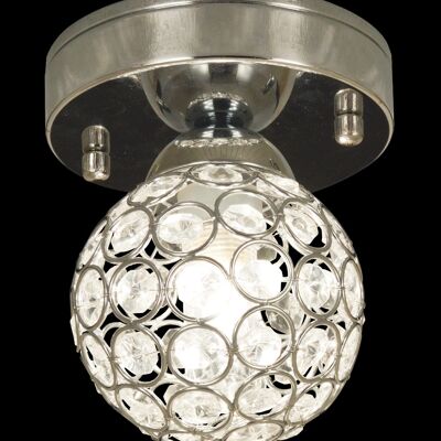 JULIETTA ceiling lamp bathroom small, chrome