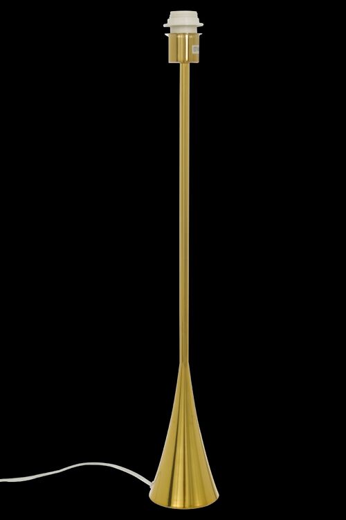 SPIRA table lamp, tall brass