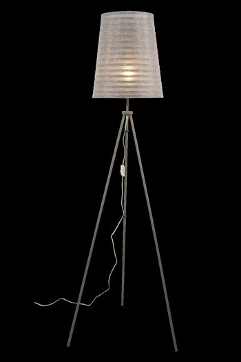 Lampadaire FUSSILI, gris