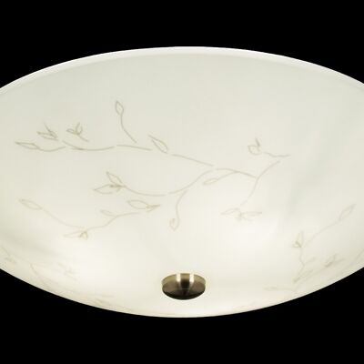 TWIG ceiling lamp 50 cm, white/steel