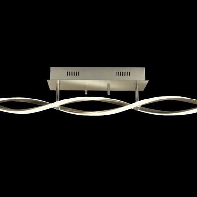 SWIRL ceiling lamp, steel