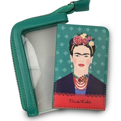 Frida Kahlo Green Vogue Card Purse