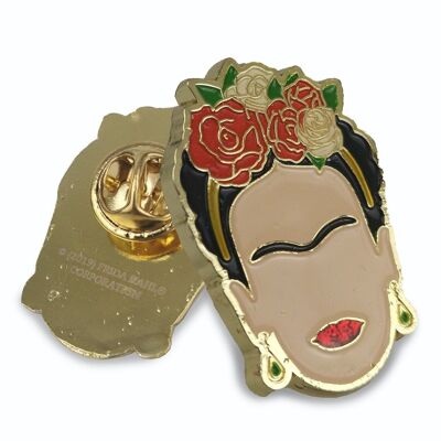 Frida Kahlo Minimalist Pin