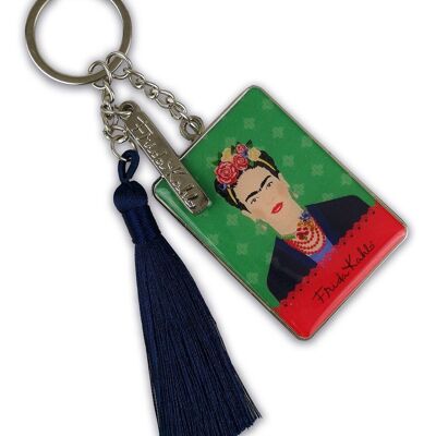 Frida Kahlo Vogue keyring