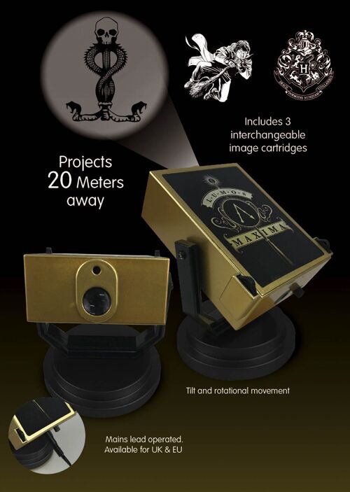 Harry Potter Projector Light (Mains UK Plug)
