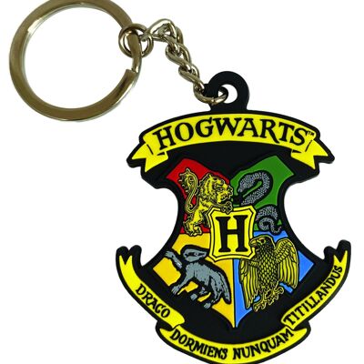 Portachiavi in gomma di Hogwarts nella CDU