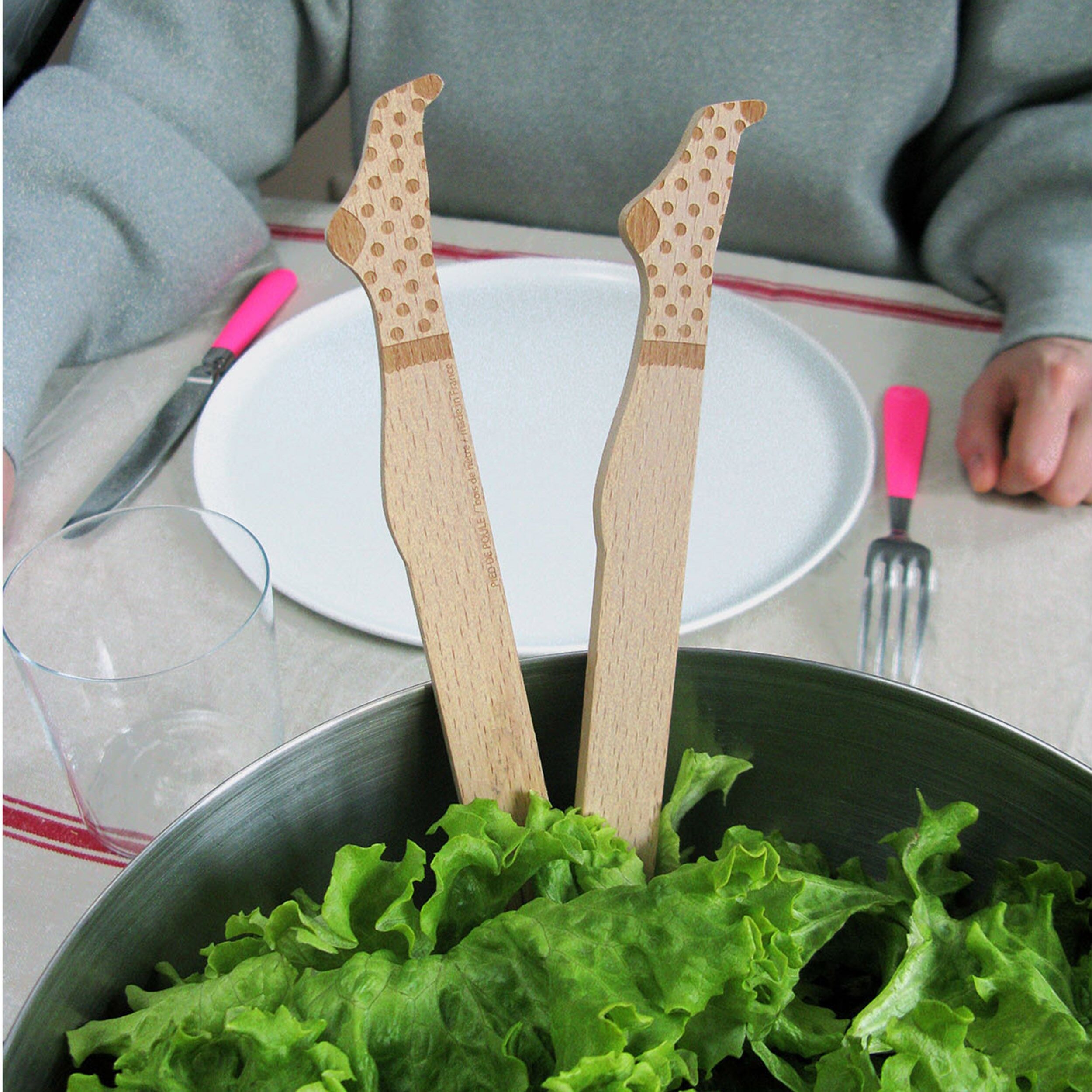 Covered A Salad A Peas