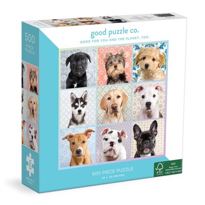500 stuks puzzel/hondenportretten