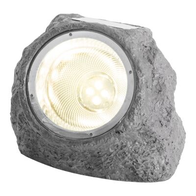 Set di 4 luci a LED solari in pietra