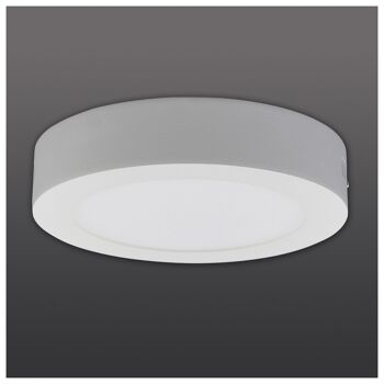 Plafonnier LED "Simplex" d:17cm 2