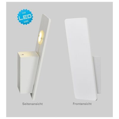 Lámpara de pared LED "Stan" - 7,5 x 7,5 x 22