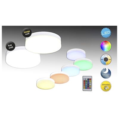 LED Deckenleuchte "Cool" d:25,5cm