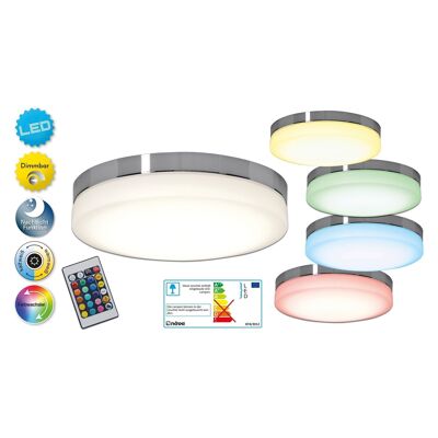 LED ceiling light "Paris" d:29cm