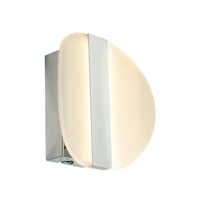 LED wall light "Denver" d:16cm